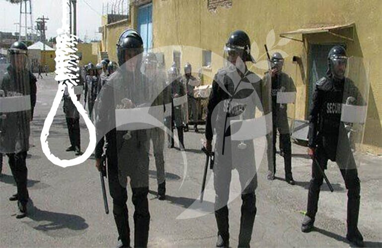 یورش گارد زندان رجایی شهر براي انتقال10 زنداني محكوم به اعدام