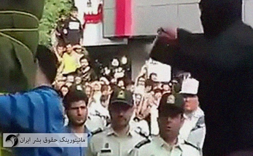 اجرای حکم شلاق یک زندانی ملایری در ملاء‌عام