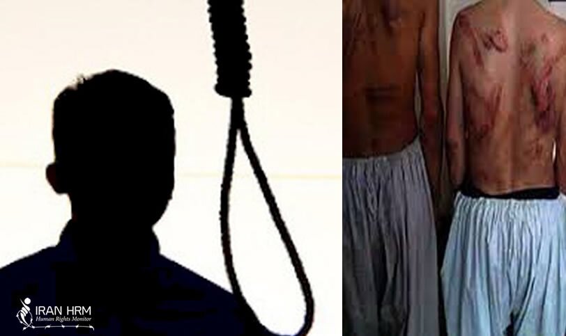 شلاق زدن به دو زندانی قبل از اعدام در تبریز