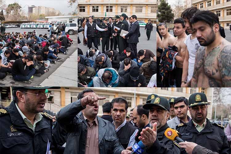 بازداشت ۲۱۶جوان در تهران طی ۲۴ ساعت