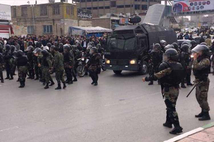 گزارشی از سرکوب پنجمین روز تجمعات اعتراضی در شهرهای مختلف ایران