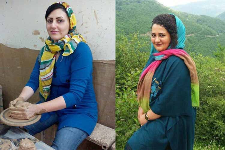 آتنا دائمی و گلرخ ایرایی زندانیان سیاسی