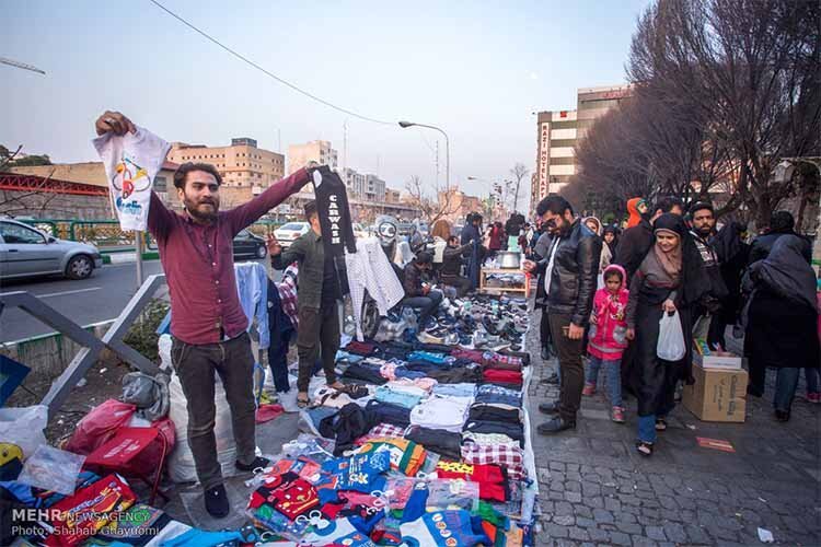 دستفروشان در ایران