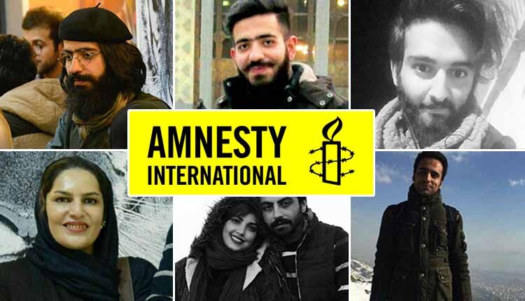 عفو بین الملل - شش فعال حقوق بشر بازداشت و در خطر شکنجه قرار دارند
