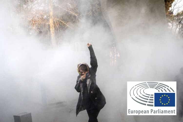 حمایت ۱۹۷ نماینده پارلمان اروپا از تظاهرات مردم ایران