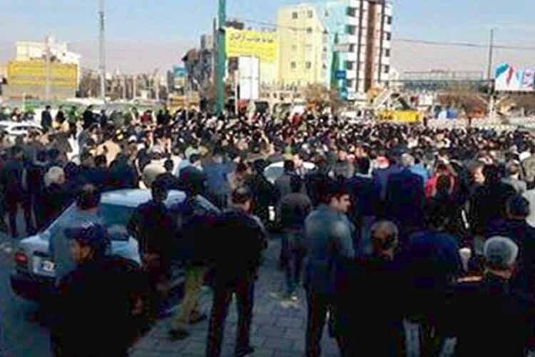 تظاهرات سراسری دی ماه در کرمانشاه