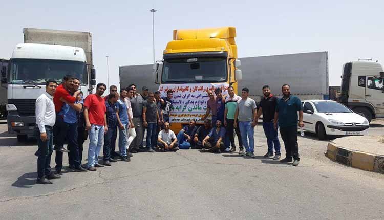 سرکوب و بازداشت شماری از رانندگان