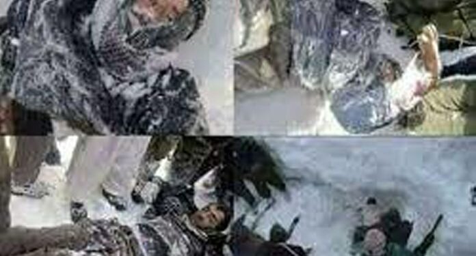 جان سپردن یک کولبر ۶۵ ساله بر اثر یخ‌زدگی در ارتفاعات سرشیو در سقز