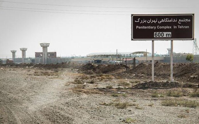 بازدید نیروی یگان ویژه از تیپ ۵ زندان تهران بزرگ در وحشت از شورش زندانیان