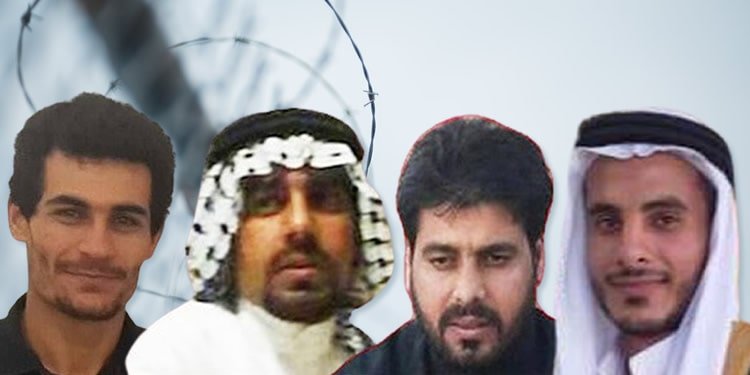 آثار شکنجه بر روی بدن چهار زندانی سیاسی اعدام شده در زندان سپیدار اهواز