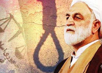 غلامحسین محسنی اژه ای در سمت رئیس قوه قضاییه در ایران عدالت قربانی جنایت میشود