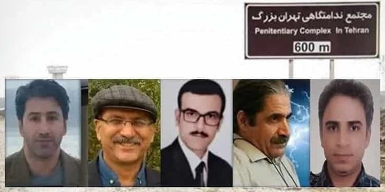 انتقال اجباری ۱۴ زندانی سیاسی پس از ضرب و شتم آنها در زندان تهران بزرگ