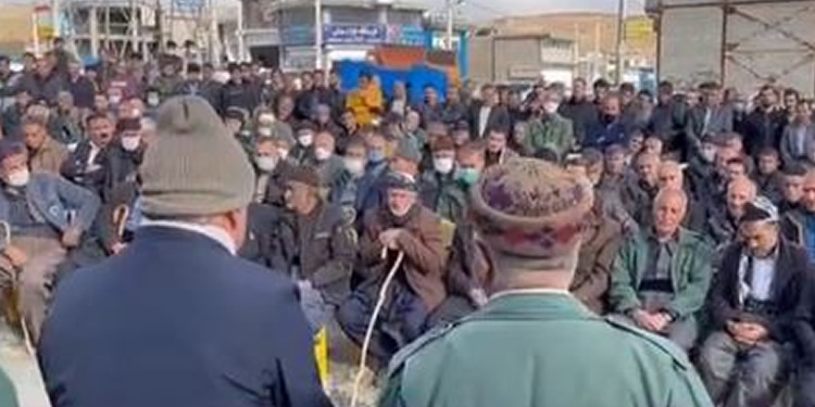 تعهد کتبی و بازجویی از شرکت‌کنندگان در مراسم خاکسپاری حیدر قربانی