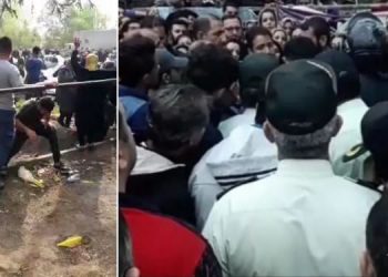 حمله یگان ویژه به تجمع محیط‌‌‌زیستی در سراوان گیلان