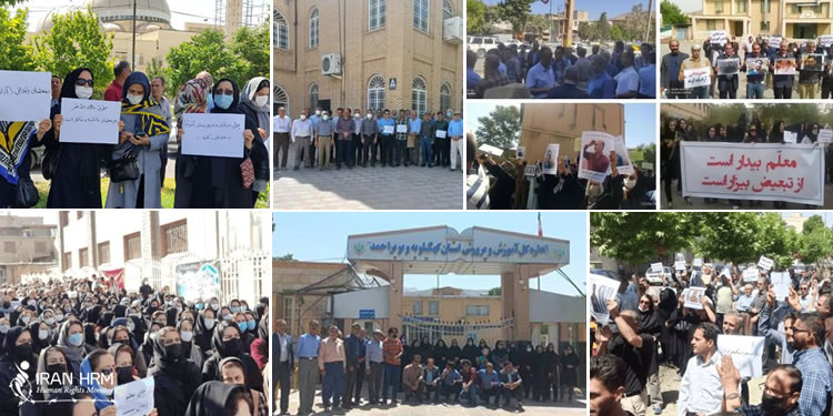 فشار حکومتی بر معلمان و فرهنگیان با بازداشت و دستگیری در مقابل تجمعات سراسری
