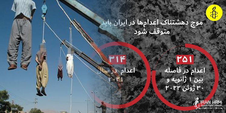 موج دهشتناک اعدام ها در ایران باید متوقف شود