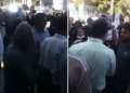 #اعدام_نکنید - تجمع خانواده زندانیان محکوم به اعدام در مقابل دادگاه انقلاب کرج